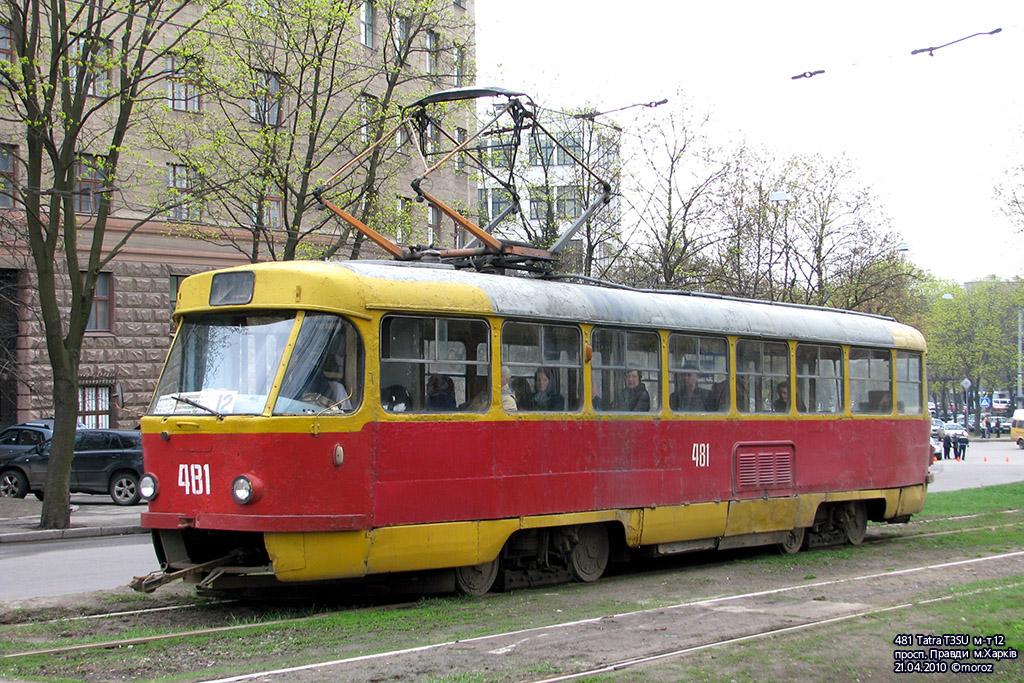 Tatra T3SU #481