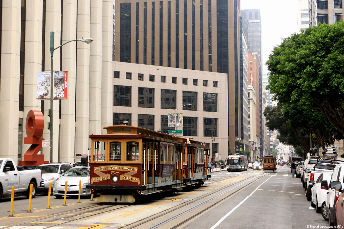 San Francisco Cable Car #58