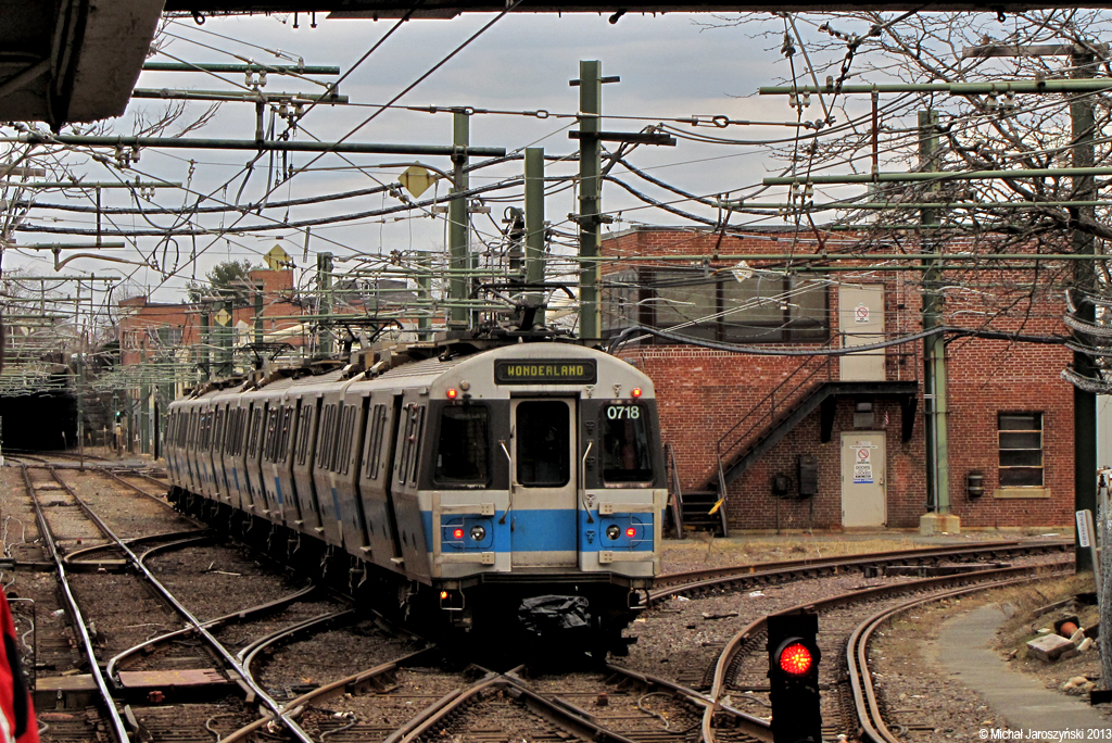 Siemens MBTA East Boston Type 5 #0718