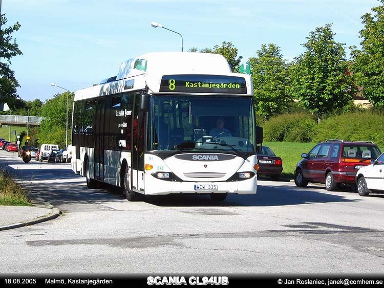 Scania CL94UB #WEW 335