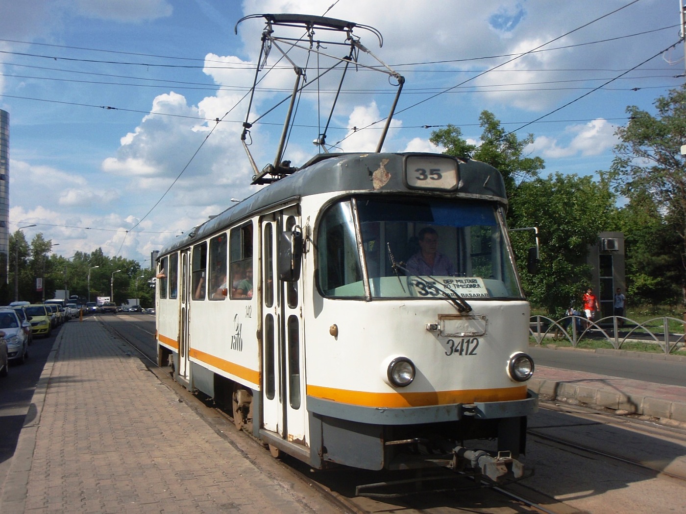 Tatra T4R #3412