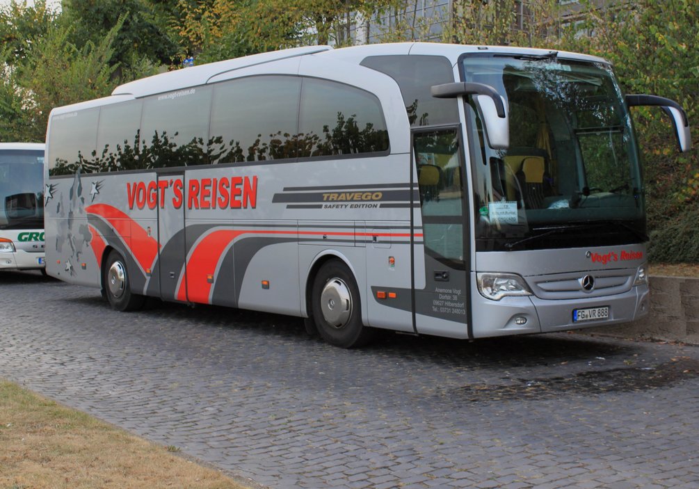 Mercedes-Benz Travego RHD #FG-VR 888