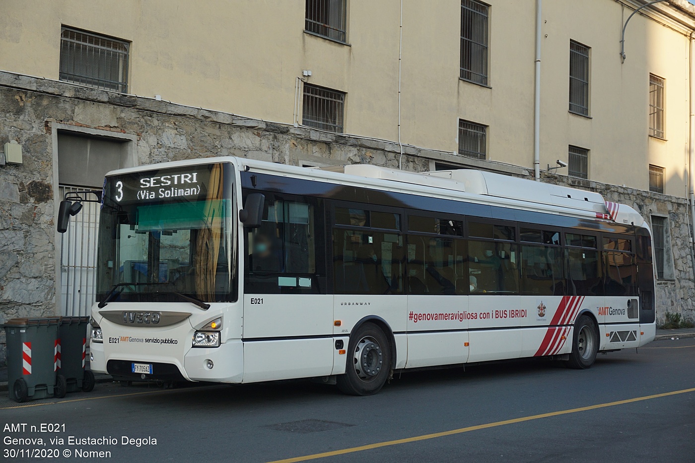 Iveco Urbanway 12 Hybrid #E021