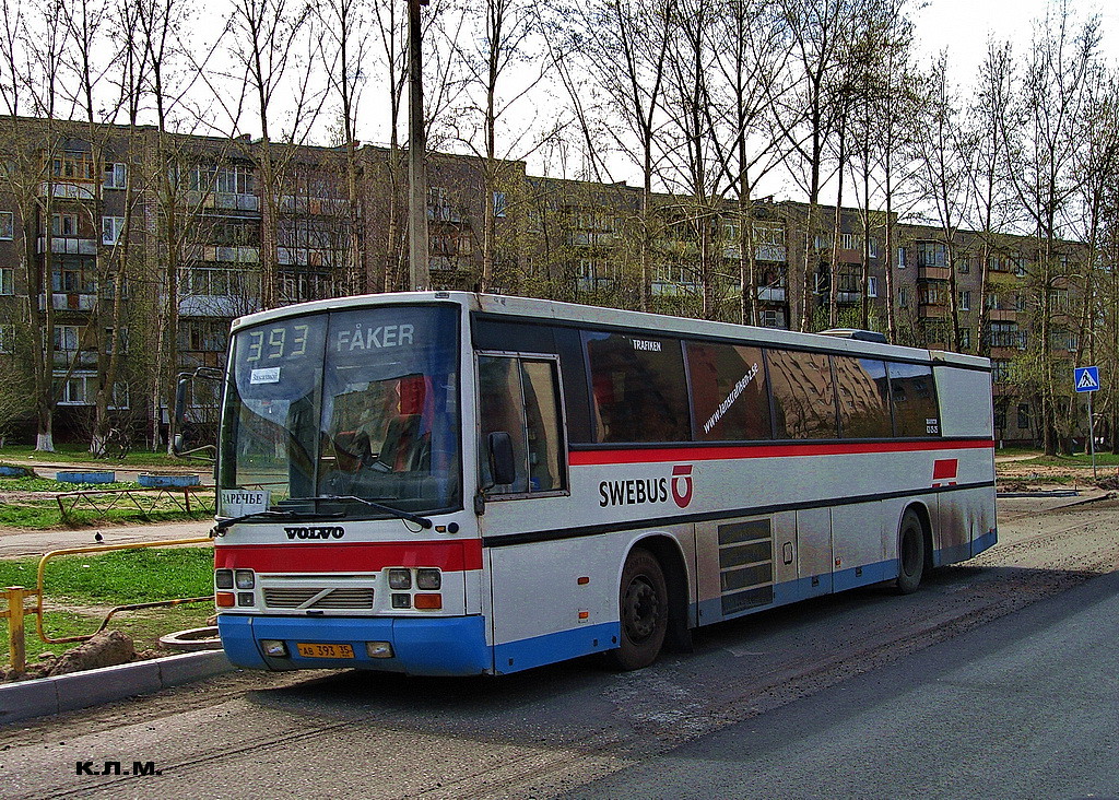 Volvo B10M-65B #АВ 393 35
